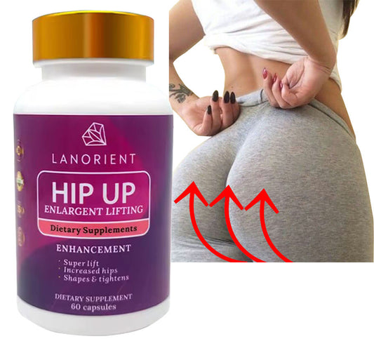 LANORIENT Organic MACA Butt Enhancing Pill Buttock Enlargement Capsules for Women