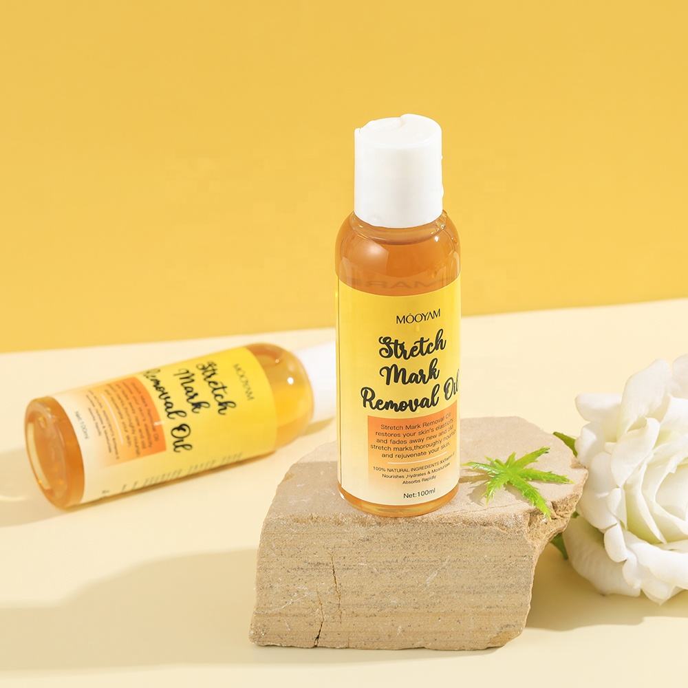100% Natural Origin Stretch Marks Prevention Oil Skin Care Stretch Mark Massage Oil