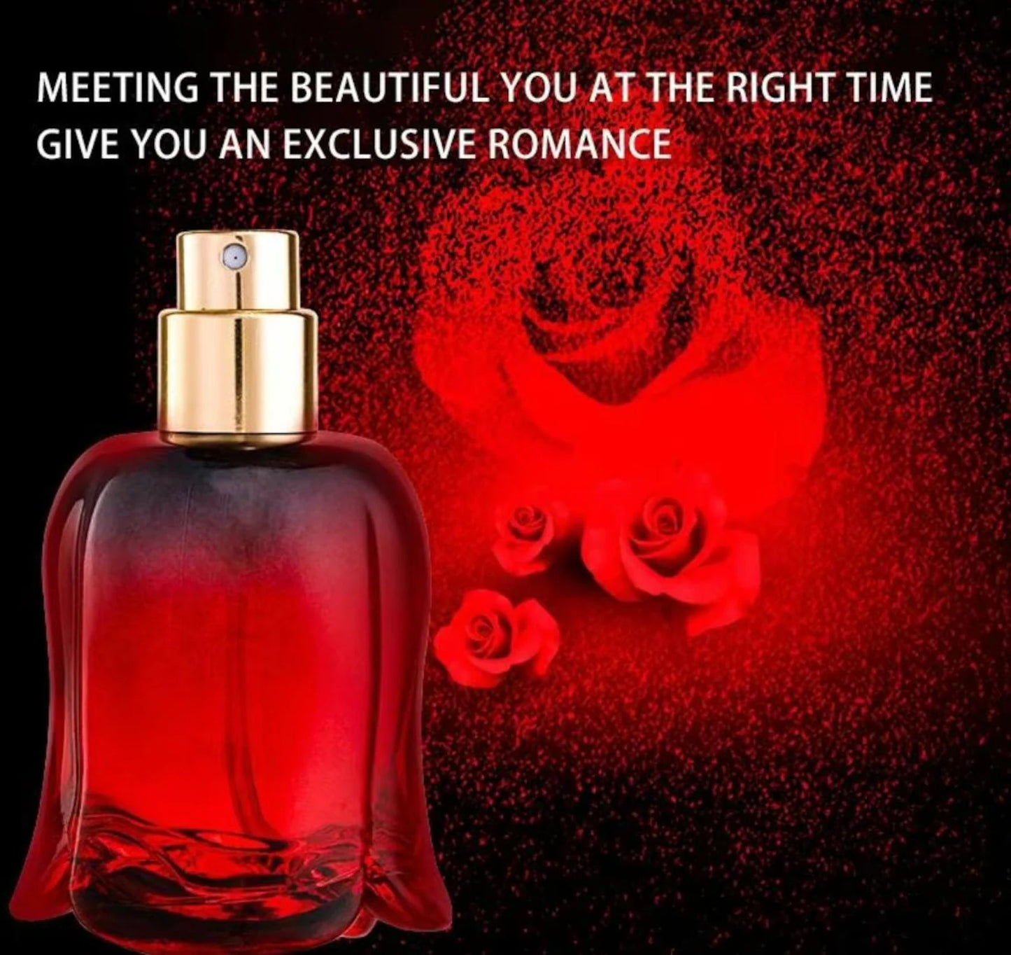 Forever Rose Perfume – 50ml Luxury Red Rose Design, Perfect gift for couples, him & her, anniversaries, weddings, birthdays, Valentine’s Day & all special occasions.